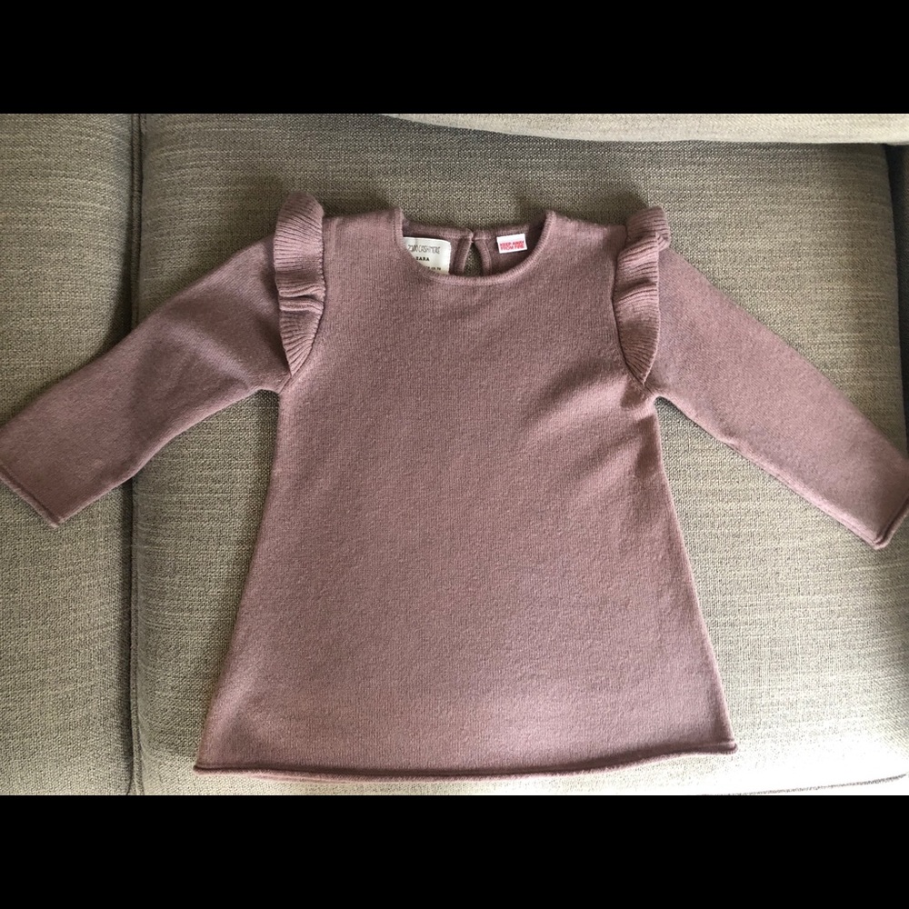 Zara 100% Cashmere Toddler Dress